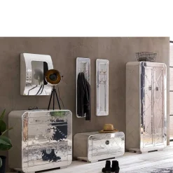 Best Edle Design Flurmöbel in Silber - Pilot (sechsteilig) Garderoben