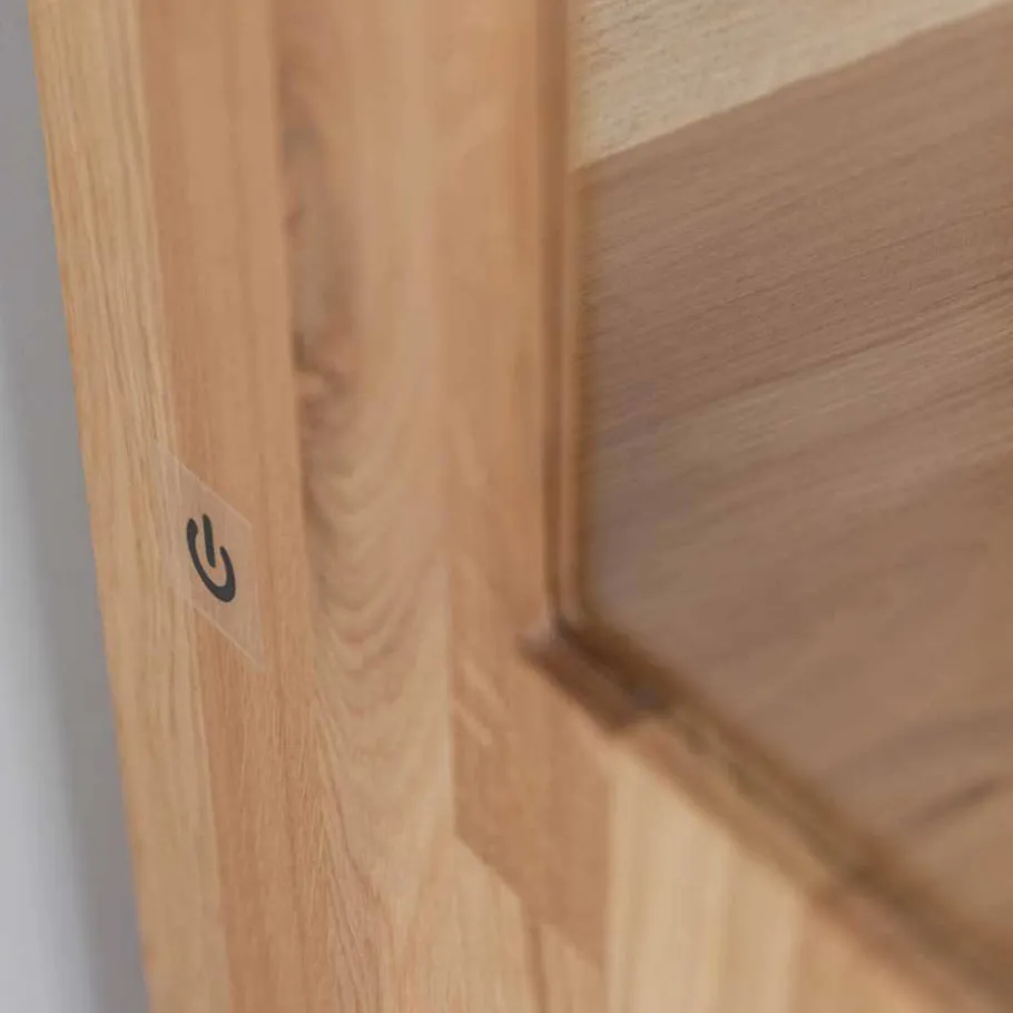 Best Eichenholz Highboard Vitrine modern - Judita Highboards|Vitrinen