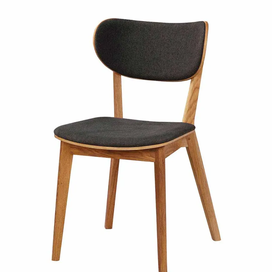 Best Eichenstuhl mit Polsterung - Forcia (2er Set) Stühle