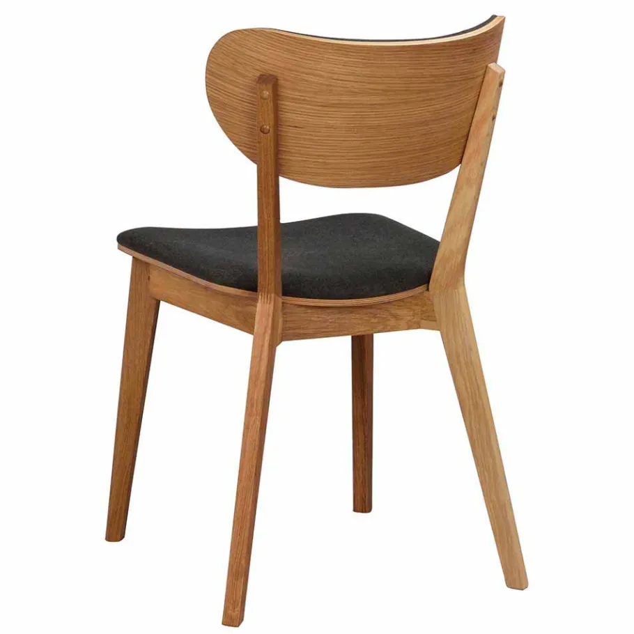 Best Eichenstuhl mit Polsterung - Forcia (2er Set) Stühle