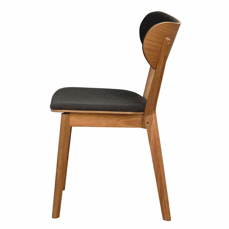 Best Eichenstuhl mit Polsterung - Forcia (2er Set) Stühle