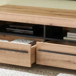 Online Eicheoptik Wohnzimmermöbel Set - Brocus (vierteilig) Wohnwände