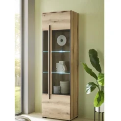 Online Eicheoptik Wohnzimmermöbel Set - Brocus (vierteilig) Wohnwände