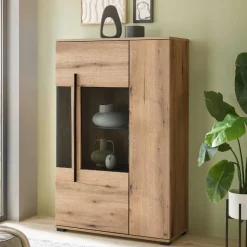 Online Eicheoptik Wohnzimmermöbel Set - Brocus (vierteilig) Wohnwände