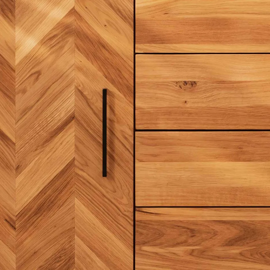 Best Elegante Kommode mit sieben Schubladen & Tür - Kerfa Sideboards