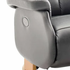 Best Elektrisch verstellbarer Sessel Jersy in Grau Sessel|Sofas