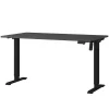 Online Elektrisch verstellbarer Officetisch in Dunkelgrau - Gatron Tische
