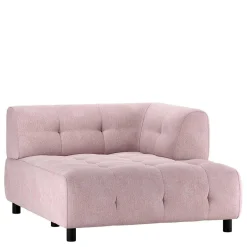 Best Elementsofa Eckteil in Mauve Stoff - Grove Sofas