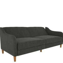 Best 3er Bettsofa in Grau Stoffbezug - Tabara Betten|Sofas