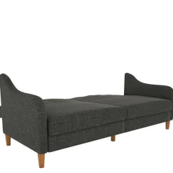 Best 3er Bettsofa in Grau Stoffbezug - Tabara Betten|Sofas