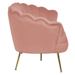 Best 3er Wohnzimmersofa im Retrostil Muschel - Ciabeta Sofas