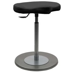 Best Ergonomischer Bürohocker in Schwarz & Silber - Evillan Hocker