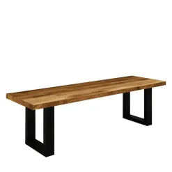 Clearance Essbank Manzey aus Wildeiche Massivholz Sitzbank