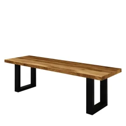 Clearance Essbank Manzey aus Wildeiche Massivholz Sitzbank