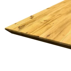 Online Essenstisch aus Eiche mit Schweizer Kante - Roys Tische