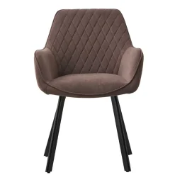 Sale Essgruppe in Braun mit Schwarz - Mikava (fünfteilig) Sitzgruppe|Tische