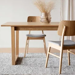 New Essgruppe in Eiche & Hellgrau - Nineo (siebenteilig) Sitzgruppe|Tische