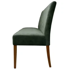 Best Esstisch Polsterbank mit Lehne in Graugrün - Boxton Sitzbank