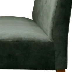 Best Esstisch Polsterbank mit Lehne in Graugrün - Boxton Sitzbank