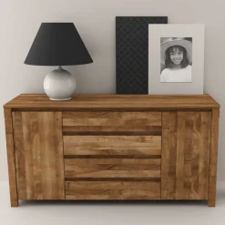 Sale Esszimmer Anrichte Nadalia aus Wildeiche Massivholz Sideboards