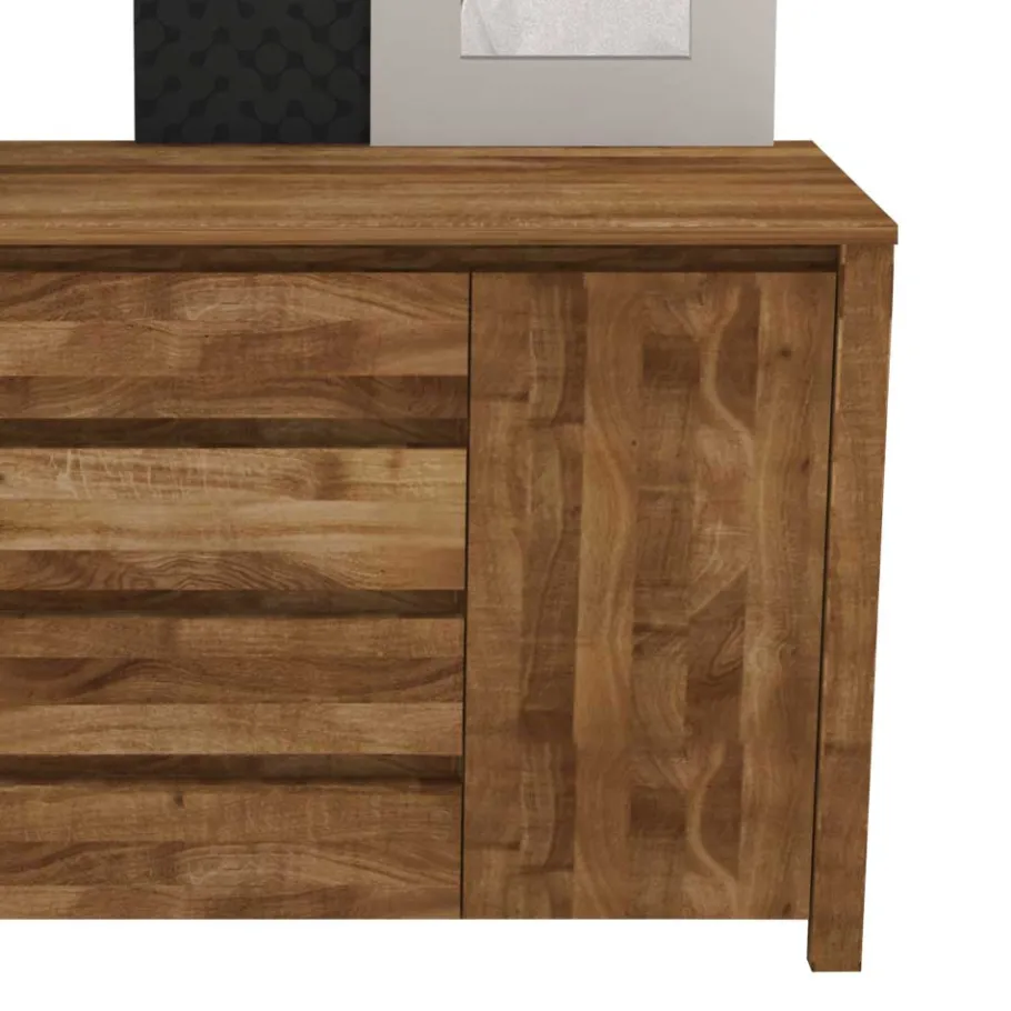 Sale Esszimmer Anrichte Nadalia aus Wildeiche Massivholz Sideboards
