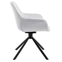 Best Esszimmer Armlehnenstuhl in Hellgrau - Passiony Stühle