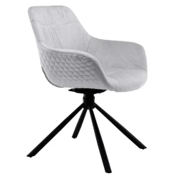 Best Esszimmer Armlehnenstuhl in Hellgrau - Passiony Stühle