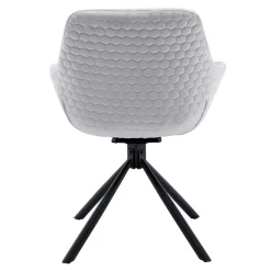 Best Esszimmer Armlehnenstuhl in Hellgrau - Passiony Stühle