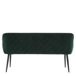 Clearance Esszimmer Bank in Dunkelgrün Samt - Laruis Sitzbank