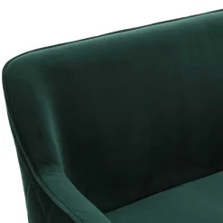 Clearance Esszimmer Bank in Dunkelgrün Samt - Laruis Sitzbank