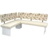 Best Esszimmer Eckbank in Beigegrau und Weiß - Montuna Sitzbank
