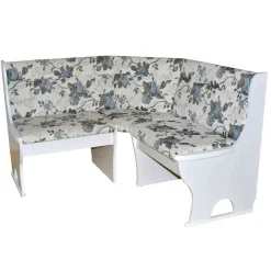 Clearance Esszimmer Eckbank in Weiß - Pisa Sitzbank