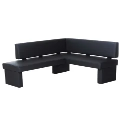 Clearance Esszimmer Eckbank Stilisto in Schwarz Sitzbank