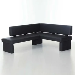 Clearance Esszimmer Eckbank Stilisto in Schwarz Sitzbank