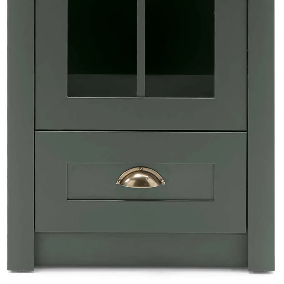 Best Esszimmer Möbel Set in Dunkelgrün - Niestov (vierteilig) Wohnwände