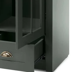 Best Esszimmer Möbel Set in Dunkelgrün - Niestov (vierteilig) Wohnwände