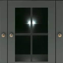 Best Esszimmer Möbel Set in Dunkelgrün - Niestov (vierteilig) Wohnwände