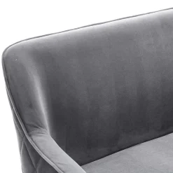 Clearance Esszimmer Polsterbank in Grau mit Schwarz - Setta Sitzbank