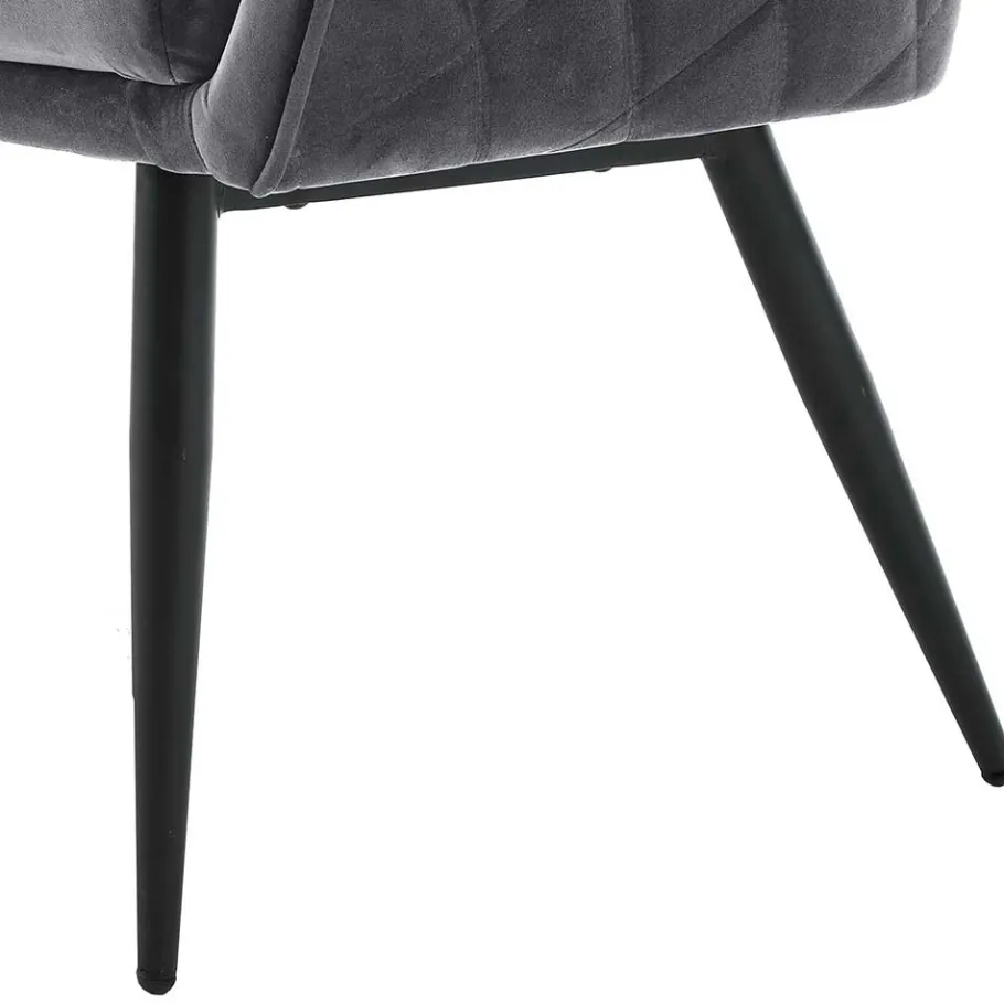 Clearance Esszimmer Polsterbank in Grau mit Schwarz - Setta Sitzbank