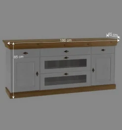 Sale Esszimmer Sideboard Sibiuta im Landhaus Design Sideboards