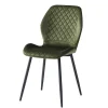 Best Esszimmer Stuhlset in Dunkelgrün - Yalley (4er Set) Stühle