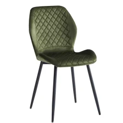 Best Esszimmer Stuhlset in Dunkelgrün - Yalley (4er Set) Stühle