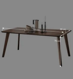 Online Esszimmer Tisch aus Kernbuche in Braun geölt - Malawi Tische