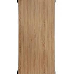 New Esszimmer Tisch in Holzoptik Eiche & Schwarz - Cigano Tische