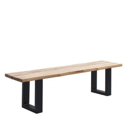 Best Esszimmerbank mit natürlicher Baumkante - Fronco Sitzbank