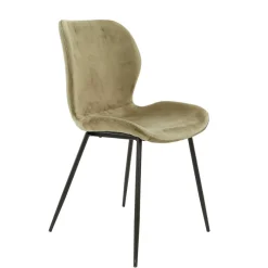 Sale Esszimmerstühle aus Samt Beige - Maudez (4er Set) Stühle