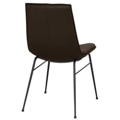 Best Esszimmerstuhl aus Leder in Braun - Unkorian (2er Set) Stühle