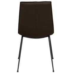 Best Esszimmerstuhl aus Leder in Braun - Unkorian (2er Set) Stühle