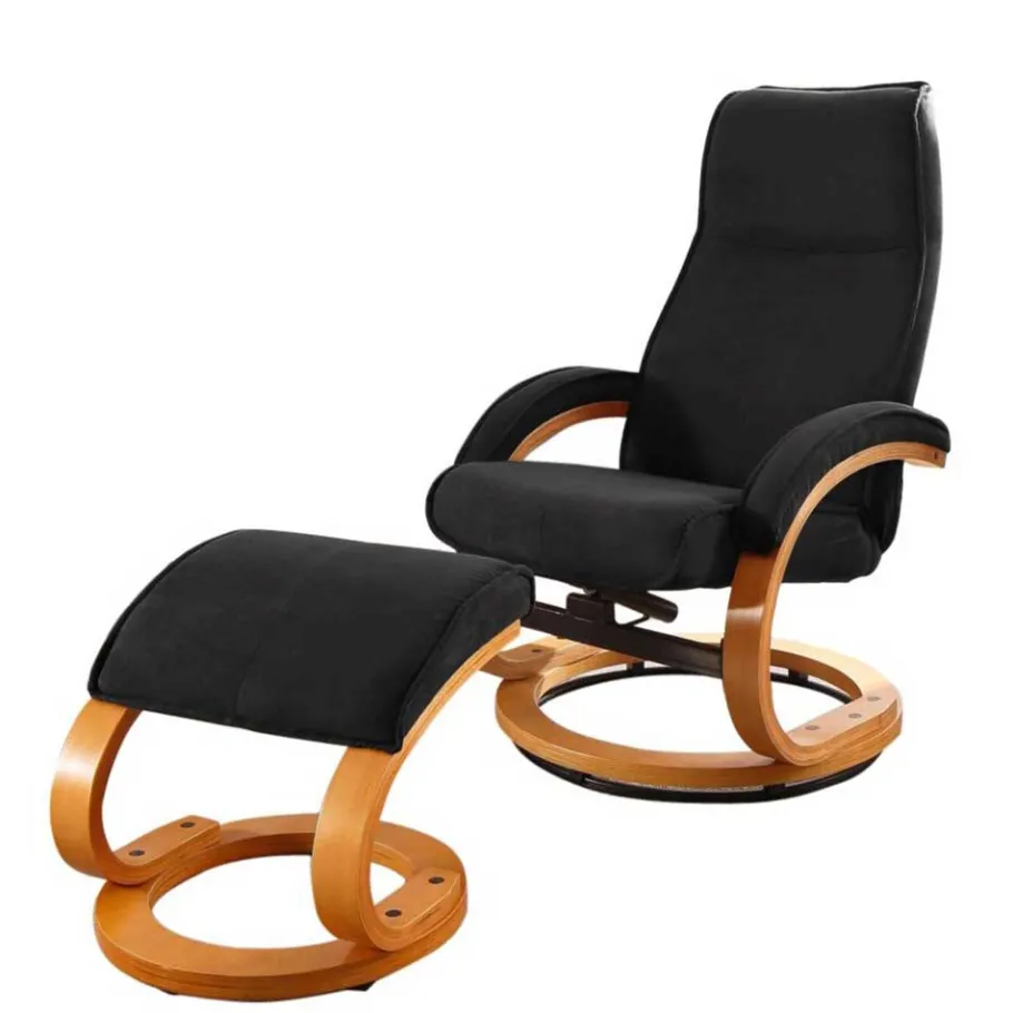 Best Federkern Komfortsessel & Fuß-Hocker - Cyoko (zweiteilig) Sessel