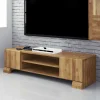 Best Fernsehmöbel Vaskov aus Wildeiche Massivholz Tv & Hifi-Möbel|Lowboards